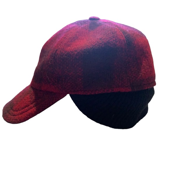 Barney's New York Black Wool Cashmere Driving Hat - Picture 6 of 11